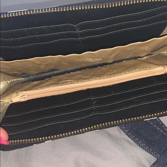 Cow Print Coach Wallet - Picture 3 of 4